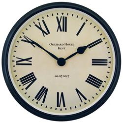 Personalised Luxury Smiths Large Station Clock - 50cm