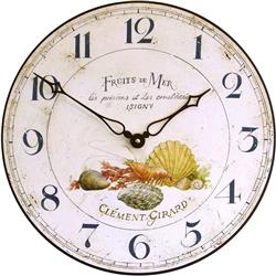 Fruits De Mer Wall Clock - 36cm